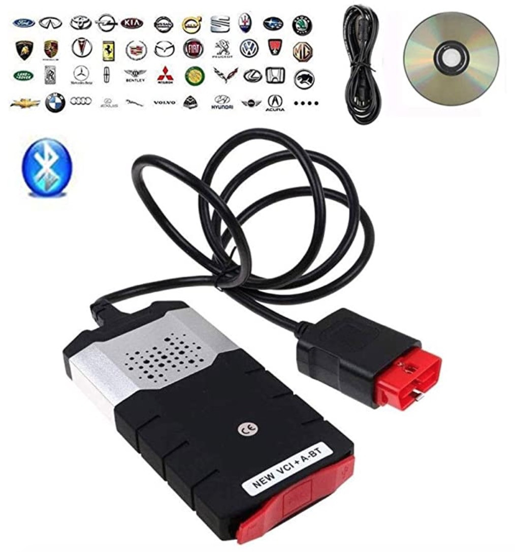 Автомобильный Сканер Autocom Delphi DS150E VCI 2016 Bluetooth/USB Мультимарочный диаг версия 2023 года, фото №1