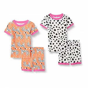 Amazon Essentials Унісекс Дитячі обтислі бавовняні піжами - Фото 1