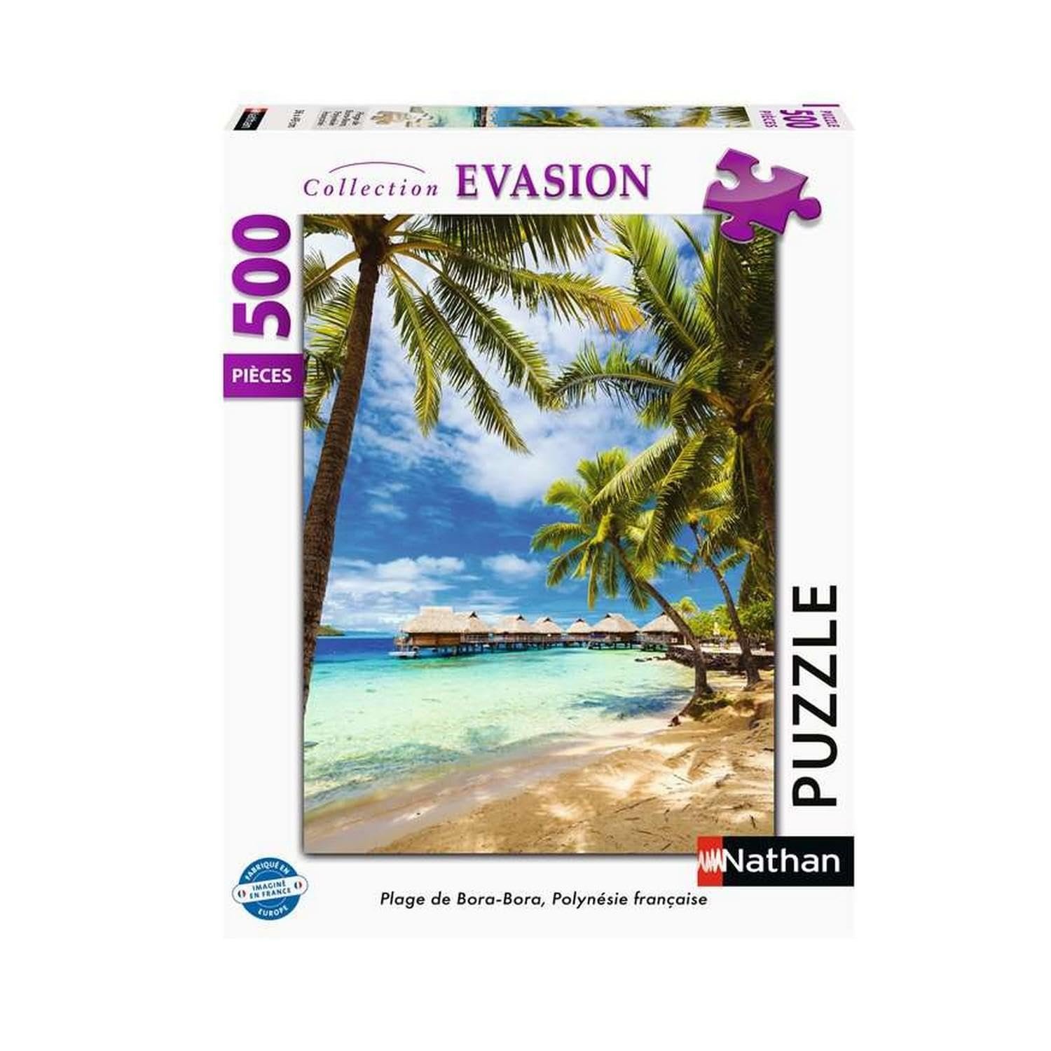 Пазл Nathan Evasion Collection Bora-Bora Beach 500 деталей (12000972), фото №4 Пазл Nathan Evasion Collection Bora-Bora Beach 500 деталей (12000972), фото №4