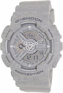 Чоловічий годинник Casio G-Shock GA-110HT-8AER сірий, хронограф - Фото 1