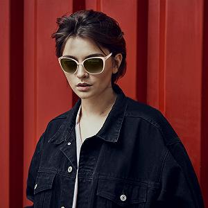 Солнцезащитные очки Cateye Face Shadow Поляризованные с UV400 защитой Металлическая декорация Современные Сверхлегкие Для улицы synthetic.ua - Фото 1