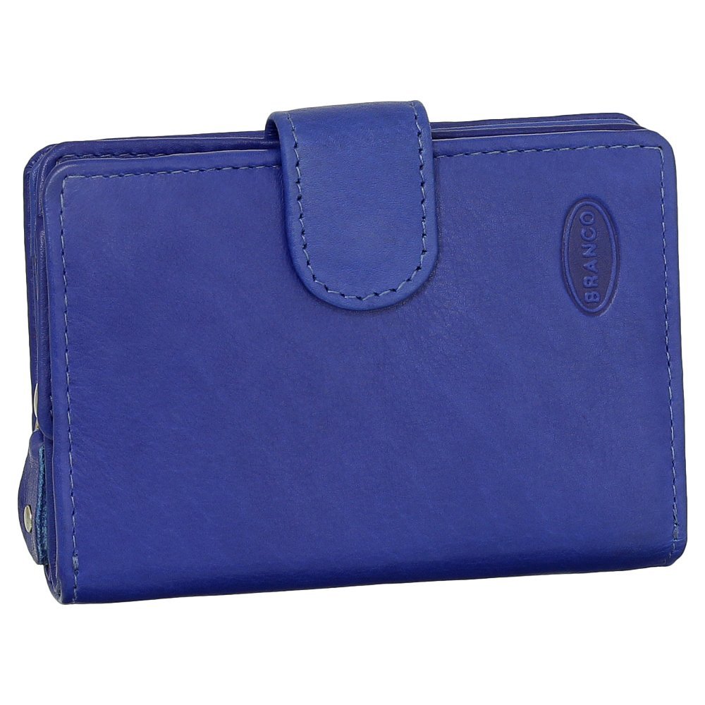 Кошелек Женский Кожаный Маленький на Молнии 8 см Разные Цвета, royal blue, Modern, фото №1