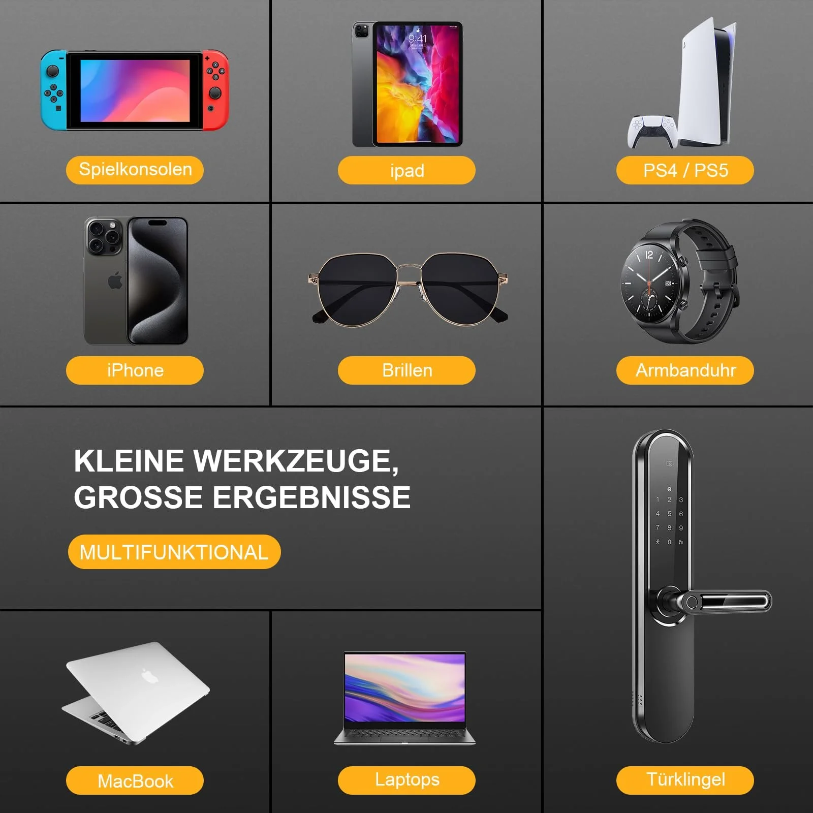 Набір прецизійних викруток SURFOU 25-в-1 Магнітний, фото №6