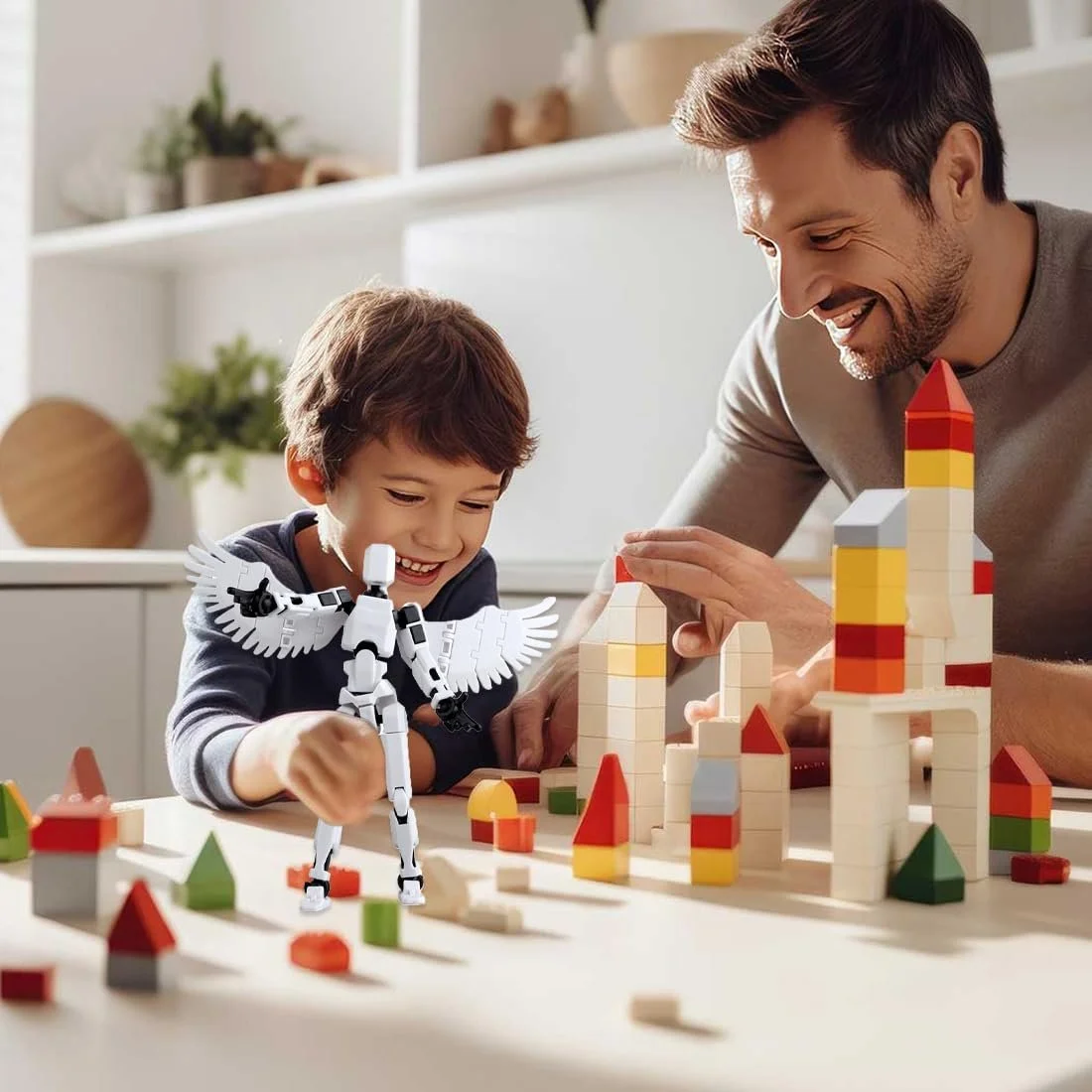 Екшн-фігурка JAWUZ Hiros 13 Titan 13 3D Printed Білий, фото №6