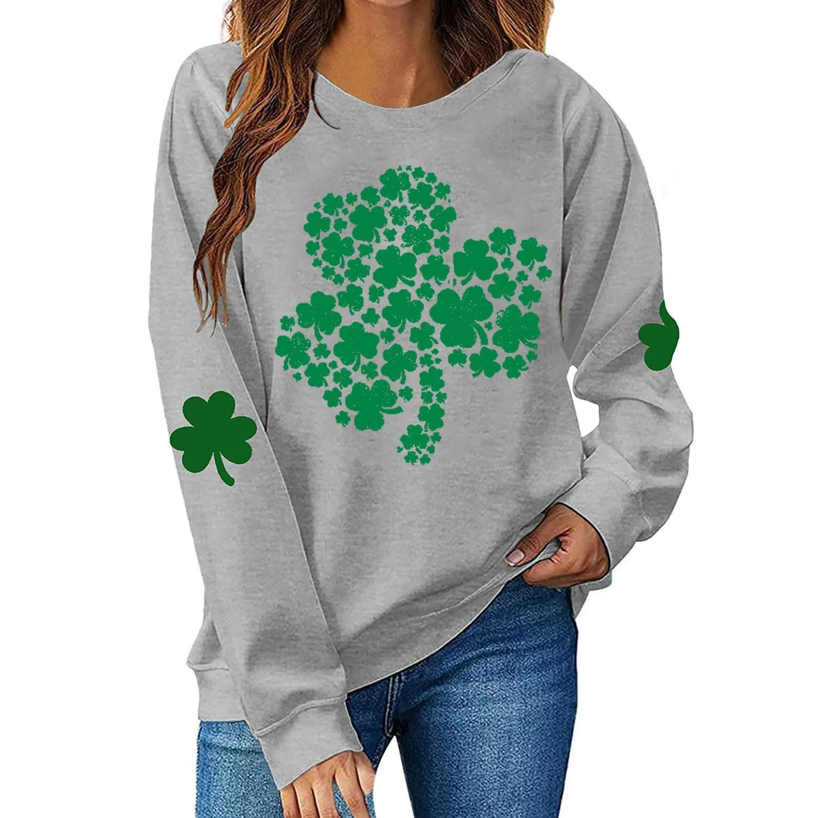 Свитшот Женский Спортивный St. Day-Druck Длинный рукав, фото №1