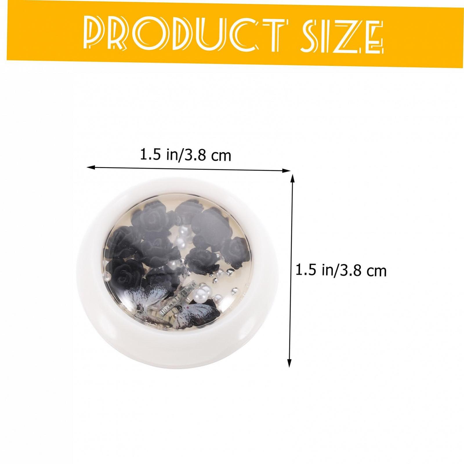 Шарми для нігтів MERRYHAPY Дизайн метелика, дорогоцінне Каміння, фото №3