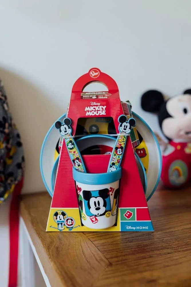Набор детской посуды Disney Mickey Mouse Пластик, 5 предметов, фото №3 Набор детской посуды Disney Mickey Mouse Пластик, 5 предметов, фото №3