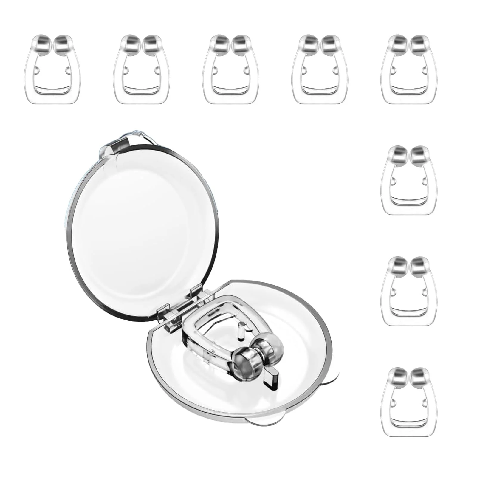 Затискачі від хропіння Srup, 8 шт., затискач для носа, роздільник для носа, фото №1 Затискачі від хропіння Srup, 8 шт., затискач для носа, роздільник для носа, фото №1