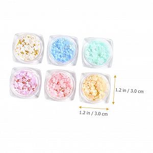 Украшения для ногтей Mikinona, диски для дизайна ногтей, аксессуары для маникюра, украшения для ногтей для DIY проектов synthetic.ua - Фото 1