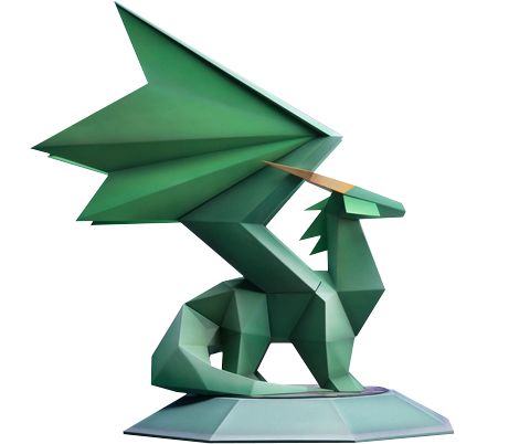 Полимерная фигурка хрустального дракона First4Figures Spyro The Dragon: Crystal Dragon , фото №1