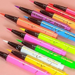 Підводка рідка Salyeeluly Кольорова, Fluorescent, матова, водостійка synthetic.ua - Фото 1