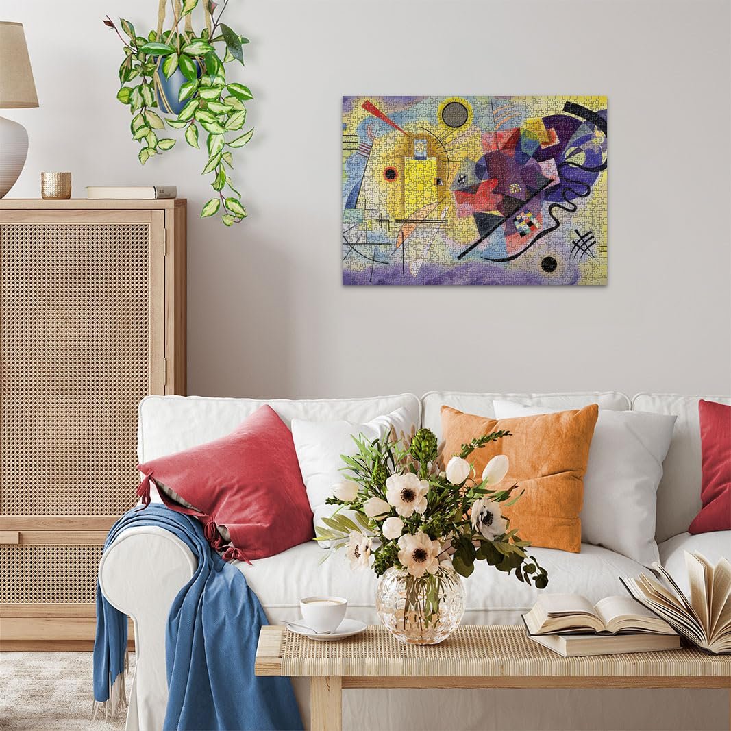 Пазл Ravensburger Kandinsky: Yellow, Red, Blue 12000023 1000 элементов, фото №4