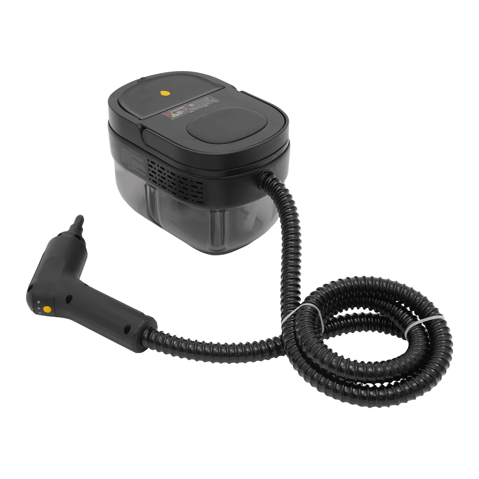 Пароочисник 1500 Вт 1600 мл 3 бар Black, фото №1