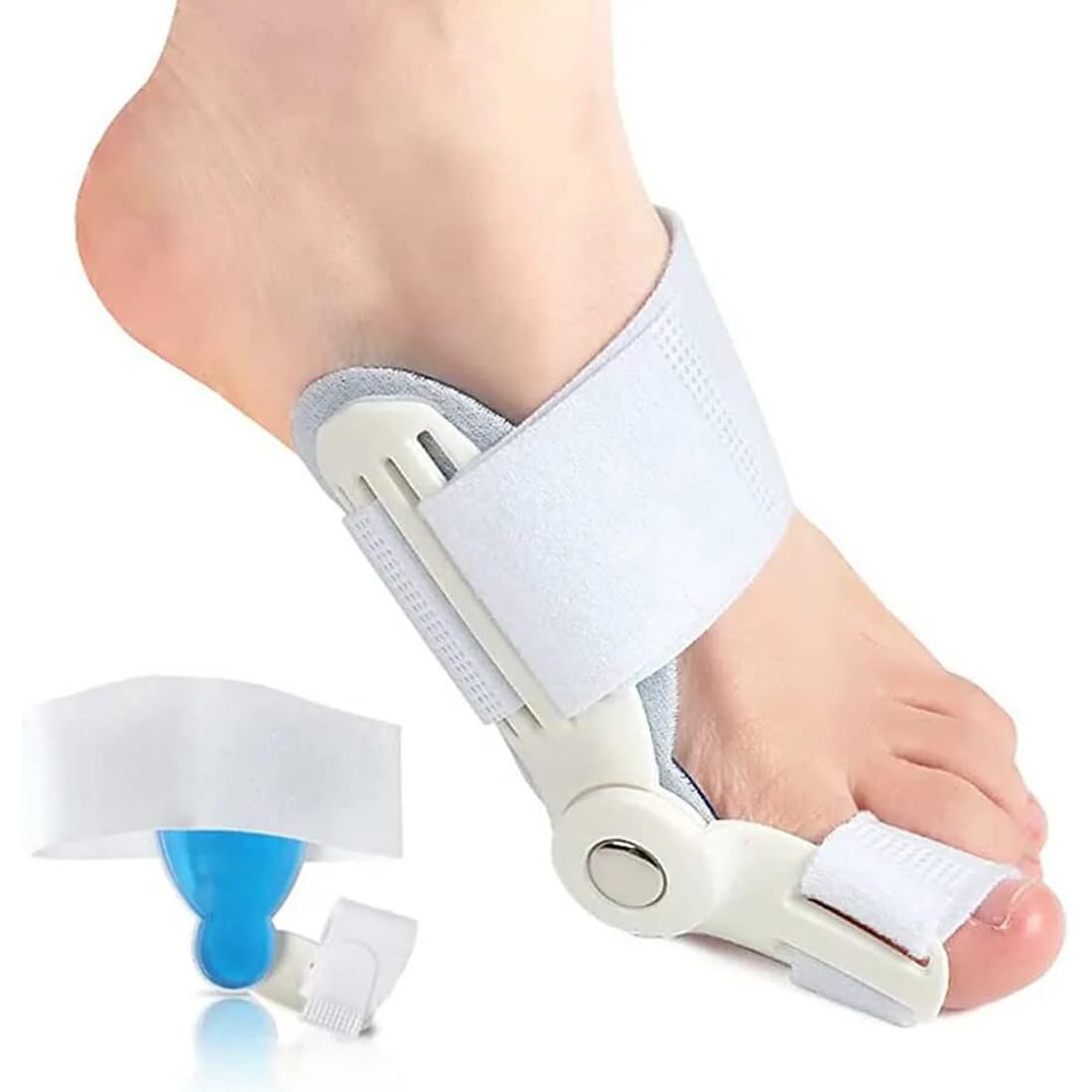 Шкарпетки для корекції Hallux Valgus 2 шт. Регульовані, фото №1
