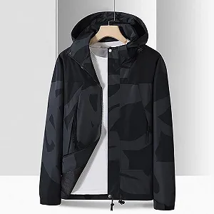 Ветровка KQIVAM Унисекс Детская Куртка Softshell Съемный Капюшон synthetic.ua - Фото 1