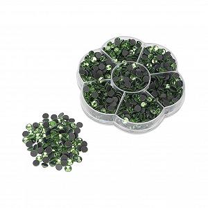 Стразы Emoshayoga Прозрачные Светло-зеленый JM201, 1000 шт - Фото 1