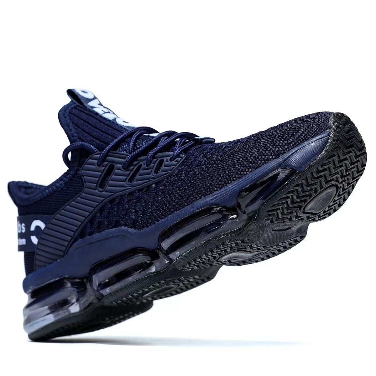 Черевики чоловічі з повітряною подушкою для бігу модні повсякденні дихаючі для ходьби тенісні спортивні, фото №4