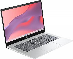 Ноутбук 14" HP Chromebook 14a-nf0002sf Intel N100 RAM 4GB SSD 128GB 11год батарея Chrome OS (UKR) synthetic.ua - Фото 1