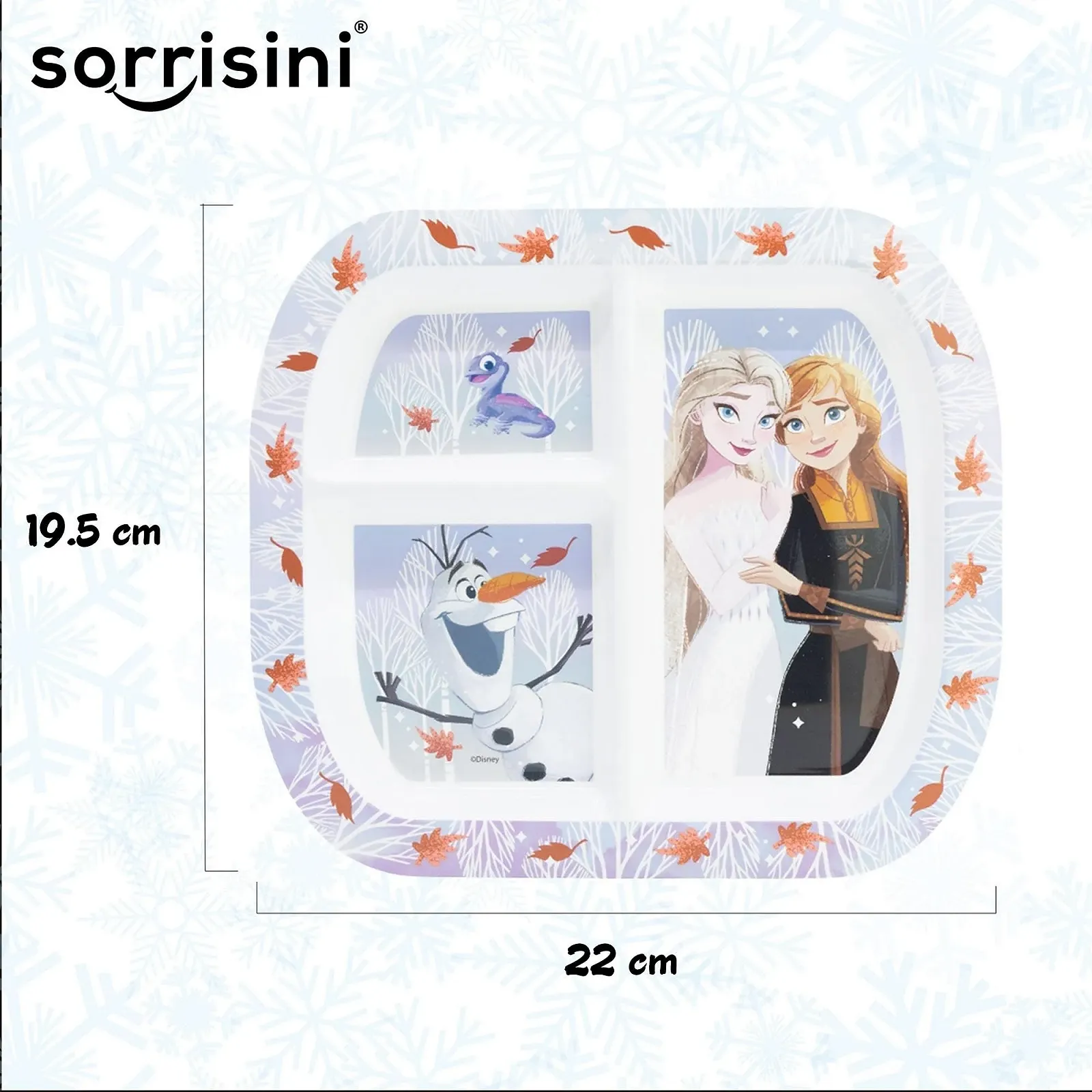 Набор посуды Многоразовый Sorrisini 3 предмета, фото №3 Набор посуды Многоразовый Sorrisini 3 предмета, фото №3