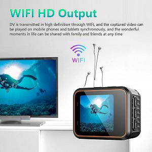 Аction Camera VBESTLIFE Ultra HD 4K 60fps 1.54 Inch IPS Display IP68 Waterproof Built-in 128GB Memory synthetic.ua - Фото 1