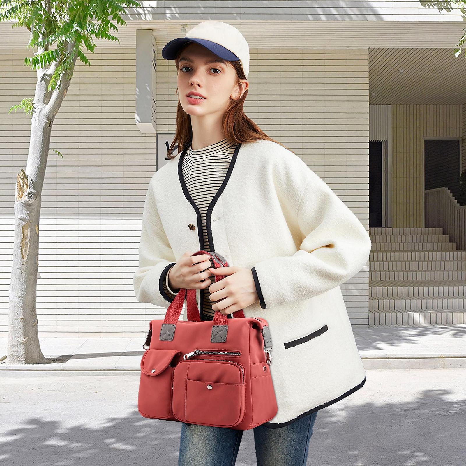 Сумка SODOLLEE E-BK, червона (red A), повсякденна, фото №2