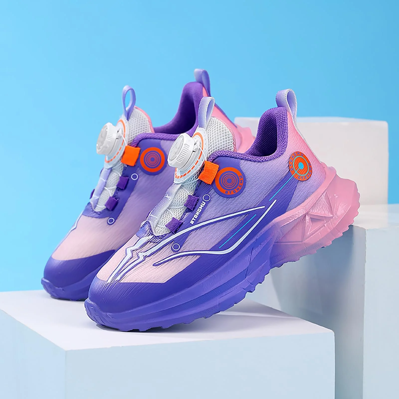 Дитячі Кросівки і дівчаток Кросівки Дихаючі Модні Легкі Кросівки для залу, фото №6