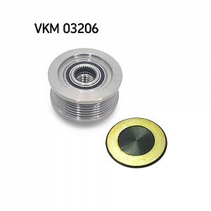 Шкив генератора с обгонной муфтой SKF VKM 03206 для ALFA ROMEO FIAT LANCIA OPEL SAAB SUZUKI - Фото 1