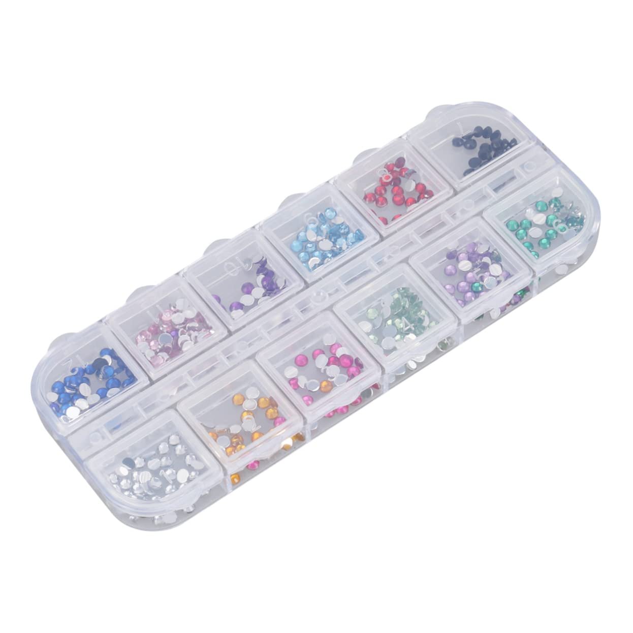 Стразы для ногтей Healvian 12 Праздничные Наклейки Блестки для ногтей Дизайн ногтей Полоски Аксессуары Dingding Декор, фото №8