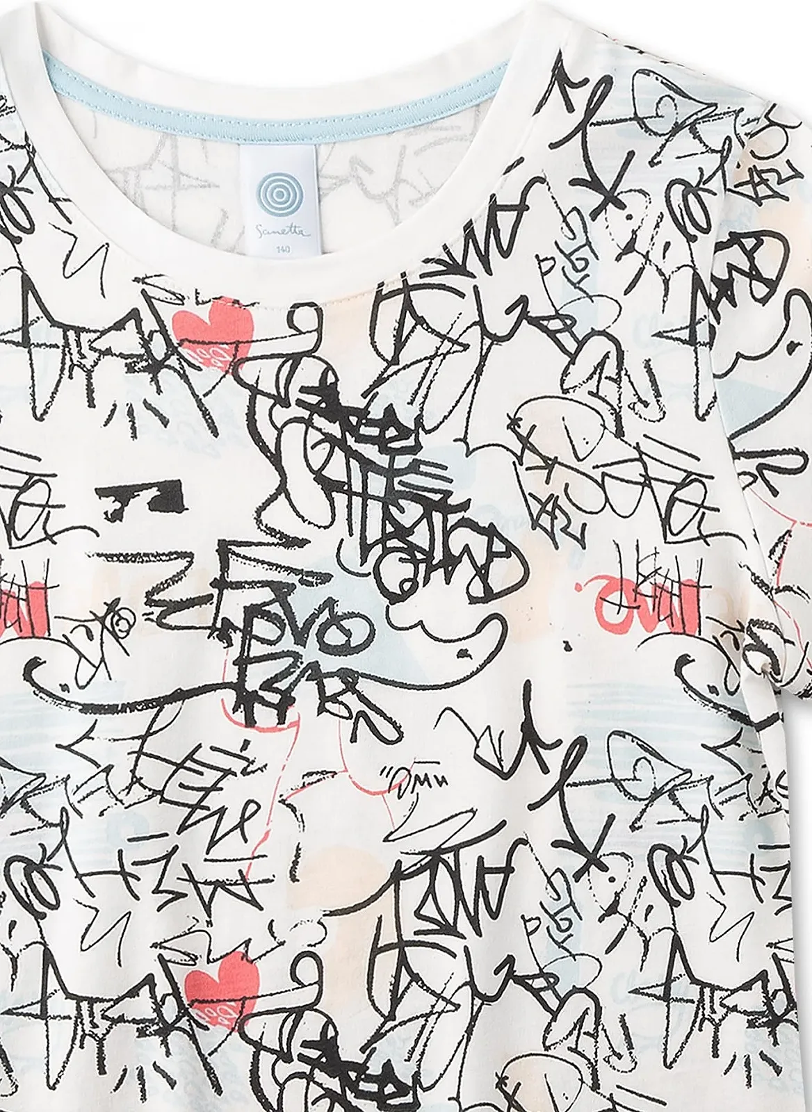 Коротка піжама Sanetta для дівчат, фото №3 Коротка піжама Sanetta для дівчат, фото №3