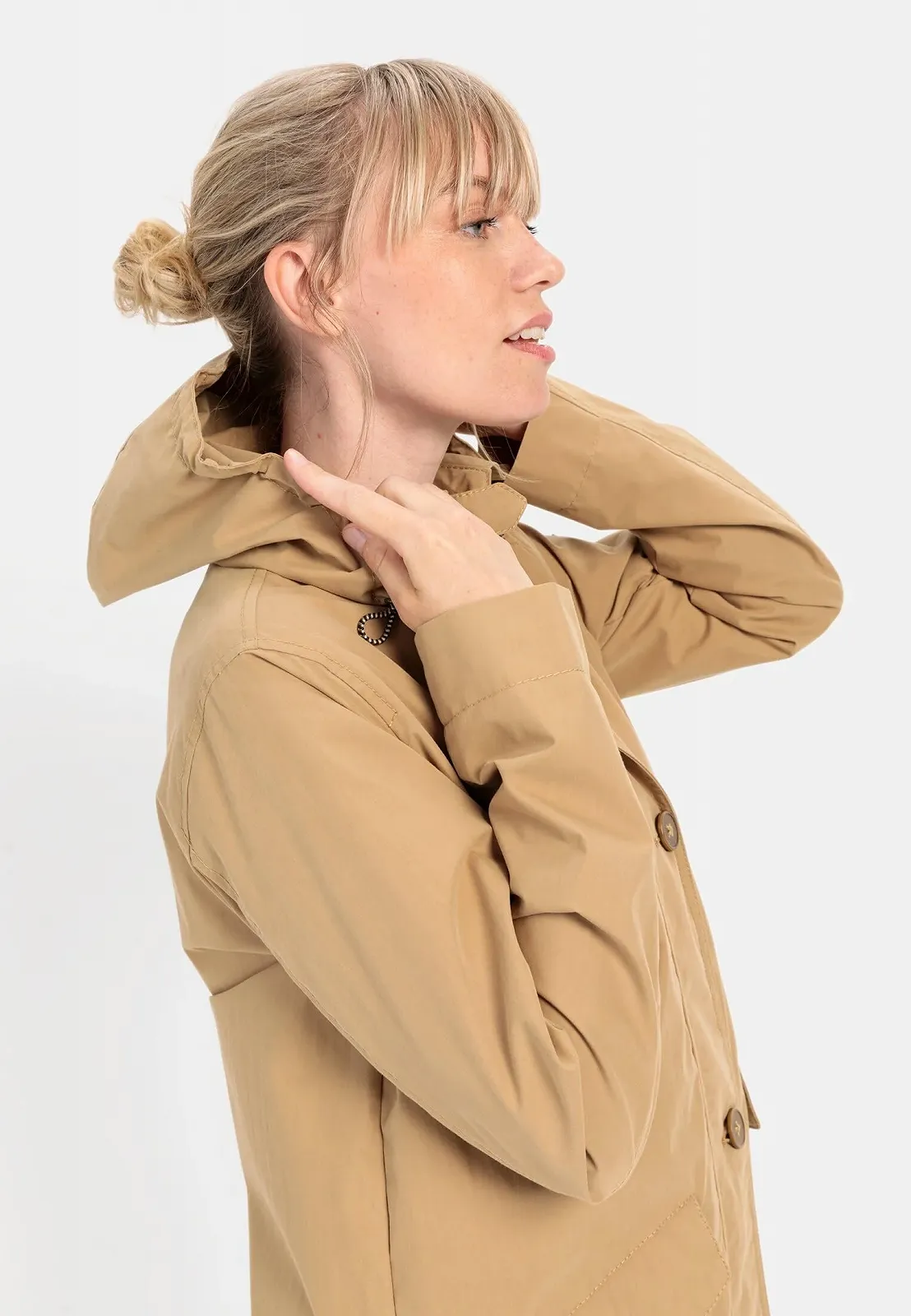 Пальто camel active Жіночий Змішаний Бавовна, фото №6