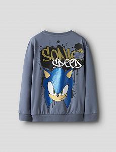 Свитшот NAME IT Nkmnair Sonic Nreg Bru Sky synthetic.ua - Фото 1