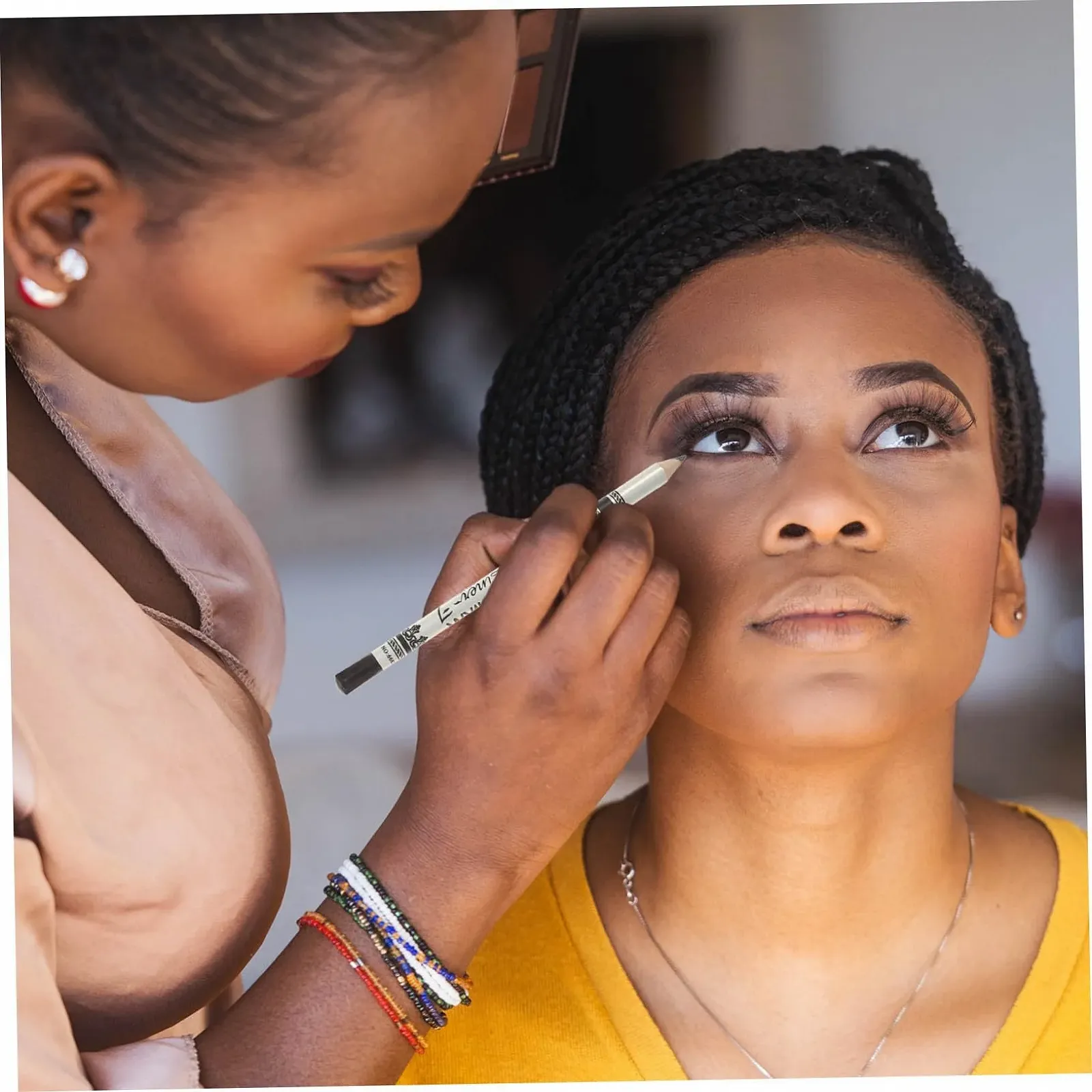 Олівець для очей Angoily Коричневий, Синій, Чорний, фото №4