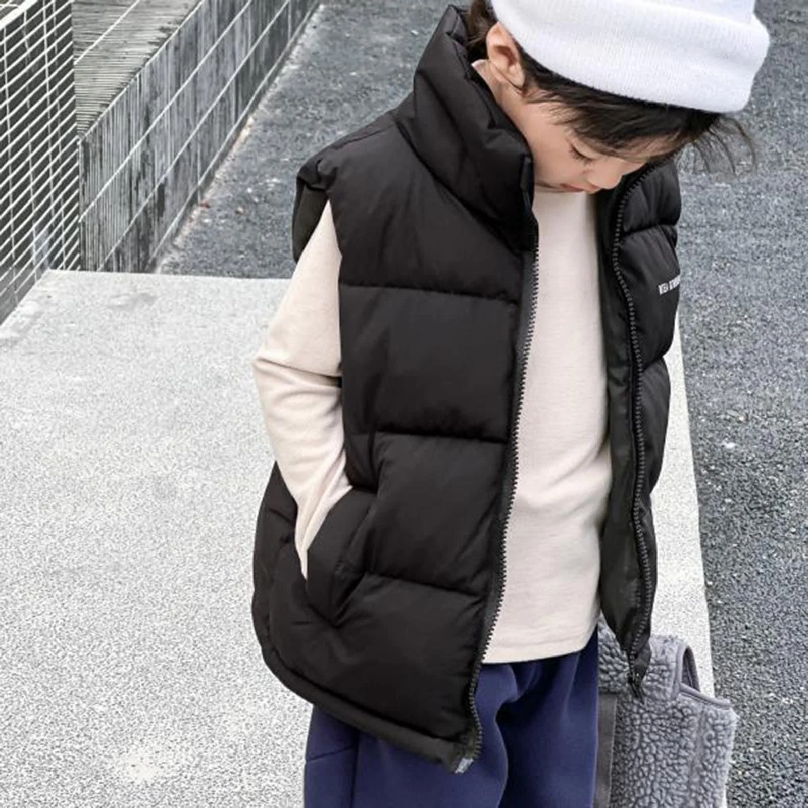 Жилет Пуховий SYDUZAX Дитячий та Хлопчиків Зимовий Легкий, фото №5