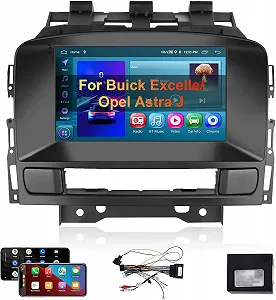 Штатна автомагнітола Hodozzy для Buick Excelle/Opel Astra J / 7" / Сенсорна / 2/64Гб / Android 13 / Apple CarPlay / Android Auto / Bluetooth / WI-FI / GPS / USB - Фото 1