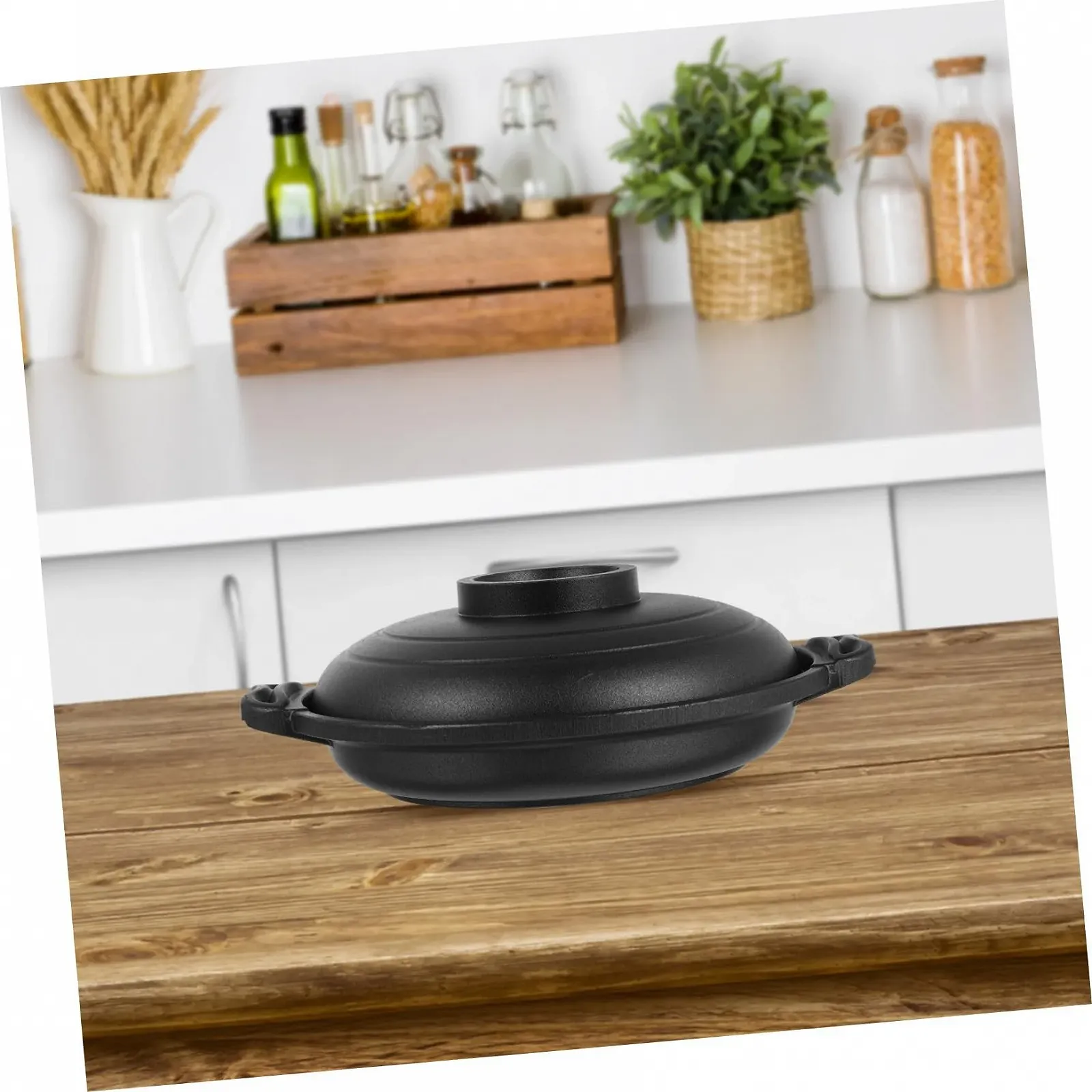 Кастрюля керамическая антипригарная с многослойным дном, быстрая теплопроводность, устойчивая к царапинам, фото №4