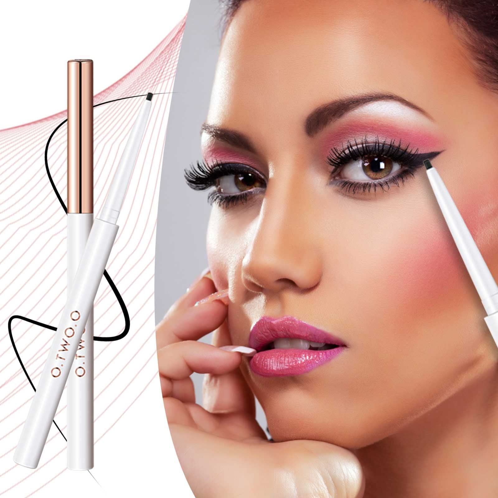 Подводка Wasserfest Schwarz Flüssig Gel-Eyeliner матовая переливающаяся долговечная водостойкая сильно пигментированная суперстойкая цветная для макияжа "кошачий глаз" одинаковый (B, один размер), фото №5