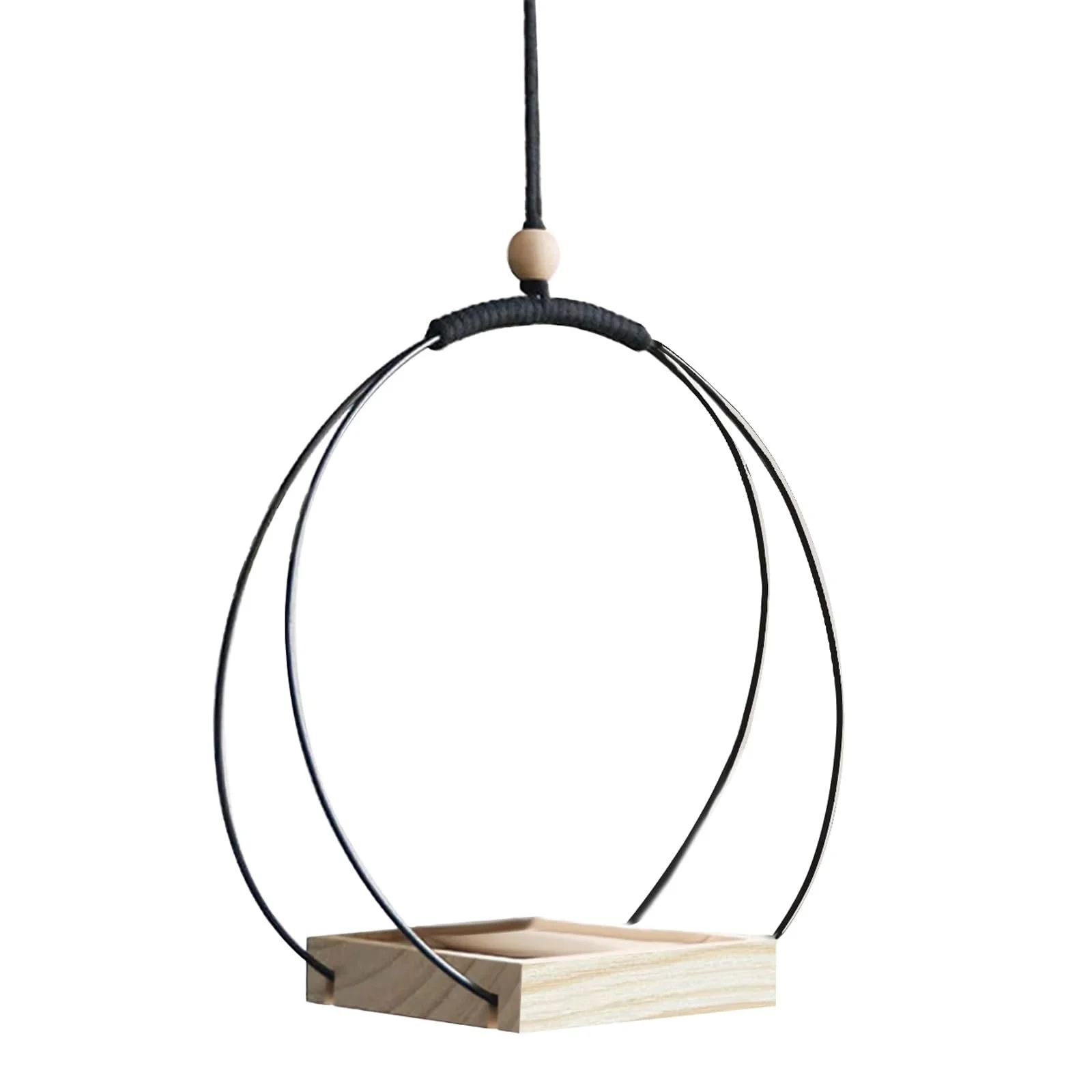 Підвісна полиця для квіткового горщика Modern дерев'яна, фото №4