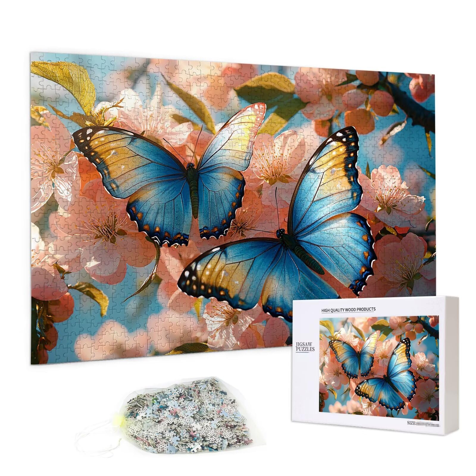 Пазл деревянный Butterfly B-64 2000 деталей 100 x 71 см, фото №2 Пазл деревянный Butterfly B-64 2000 деталей 100 x 71 см, фото №2