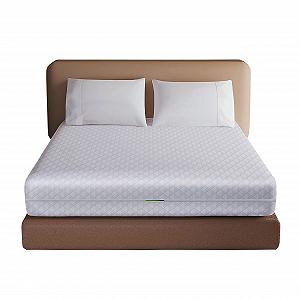 Чехол на матрас на молнии Luxury Anti Bed Bug, гипоаллергенный, защита от пылевых клещей, глубина 30 см, на молнии Белый - Фото 1