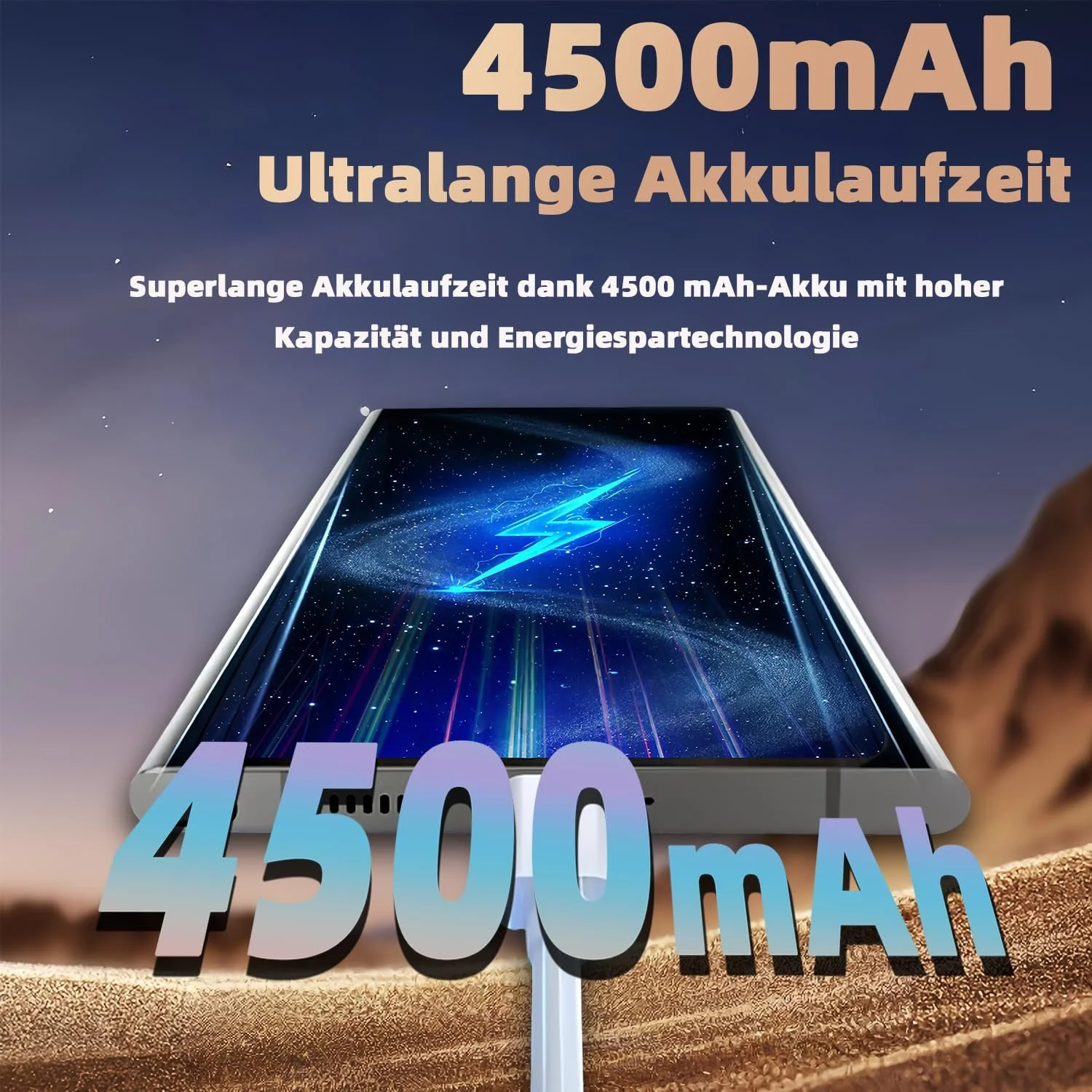 Смартфон Android 8/256 GB 6.8 дюймов HD 4500 mAh 21+8 MP Dual SIM Face ID Золотистый, фото №4 Смартфон Android 8/256 GB 6.8 дюймов HD 4500 mAh 21+8 MP Dual SIM Face ID Золотистый, фото №4