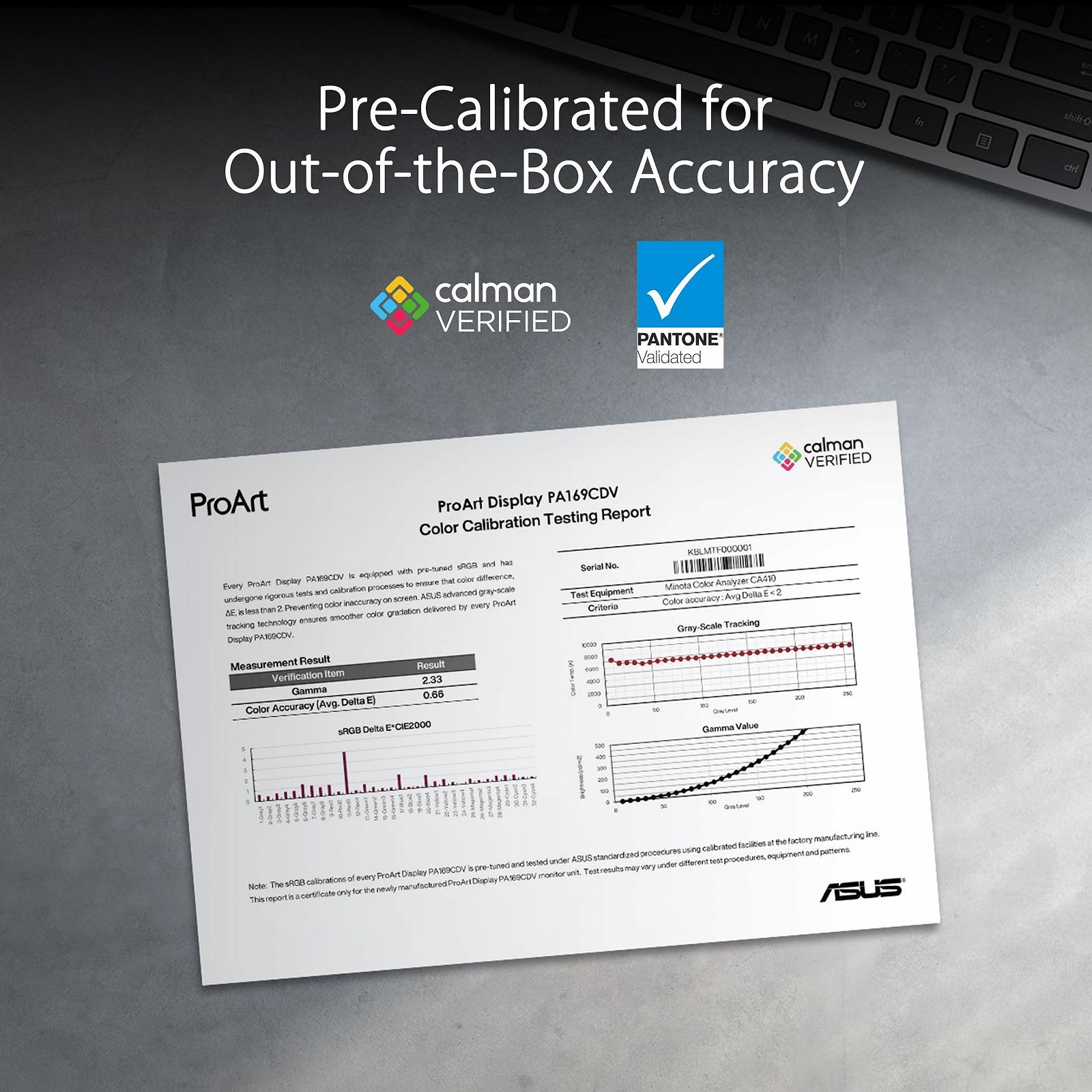 Дисплей ASUS ProArt PA169CDV 15.6 дюймов 4K UHD Wacom EMR ProArt Pen 100% sRGB Сенсорный 10-точечный Calman DisplayHDR 400 IPS, фото №4