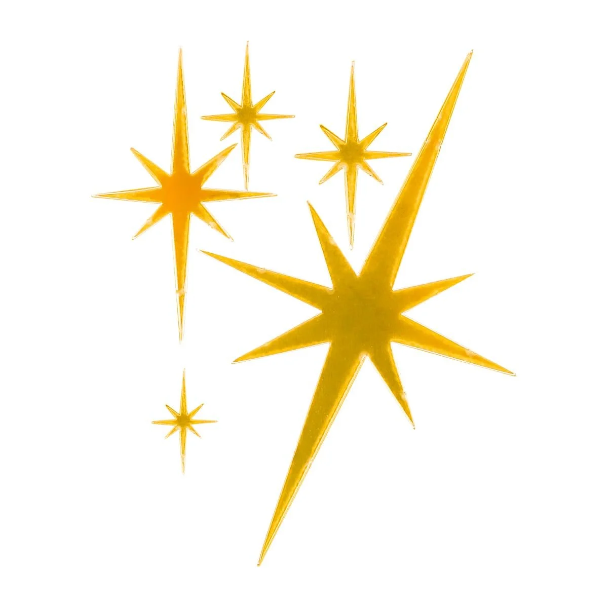 3D Дзеркальні наклейки на стіну Gorise Зірки Золоті 82 шт. Акрилові, фото №2 3D Дзеркальні наклейки на стіну Gorise Зірки Золоті 82 шт. Акрилові, фото №2