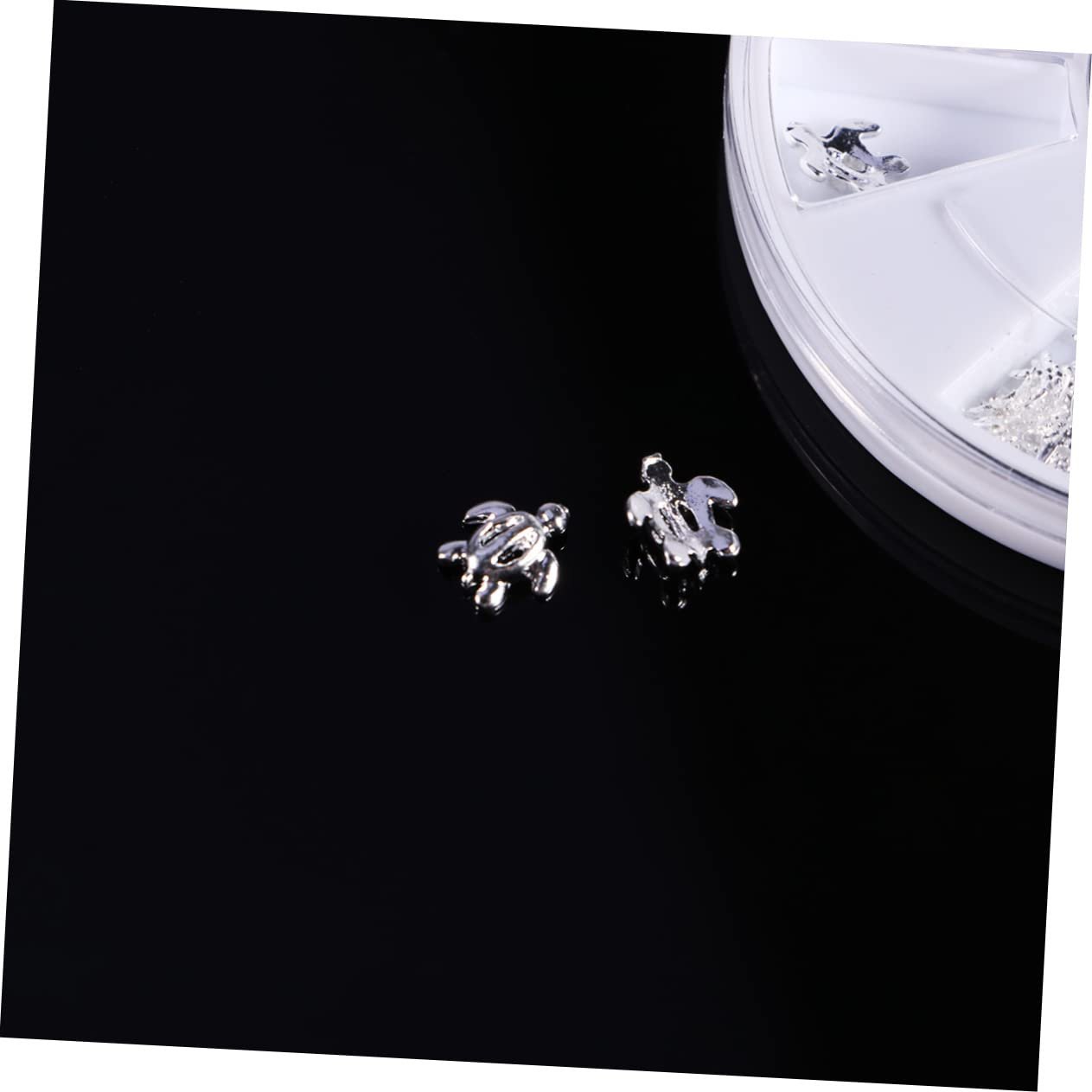 Металлические заклепки для ногтей Beavorty 120 шт, разные формы и узоры для маникюра, фото №2