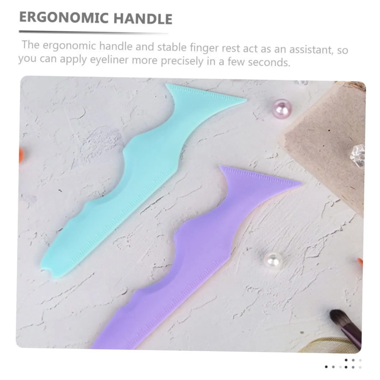 Шаблон для підводки Ipetboom Силіконовий З крилами, фото №6 Шаблон для підводки Ipetboom Силіконовий З крилами, фото №6