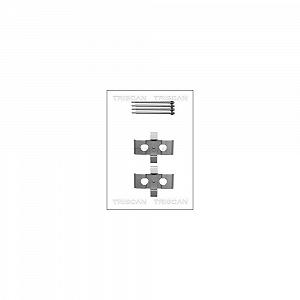 Комплект аксессуаров, тормозные колодки дисковые TRISCAN 8105 231592 передний мост - Фото 1