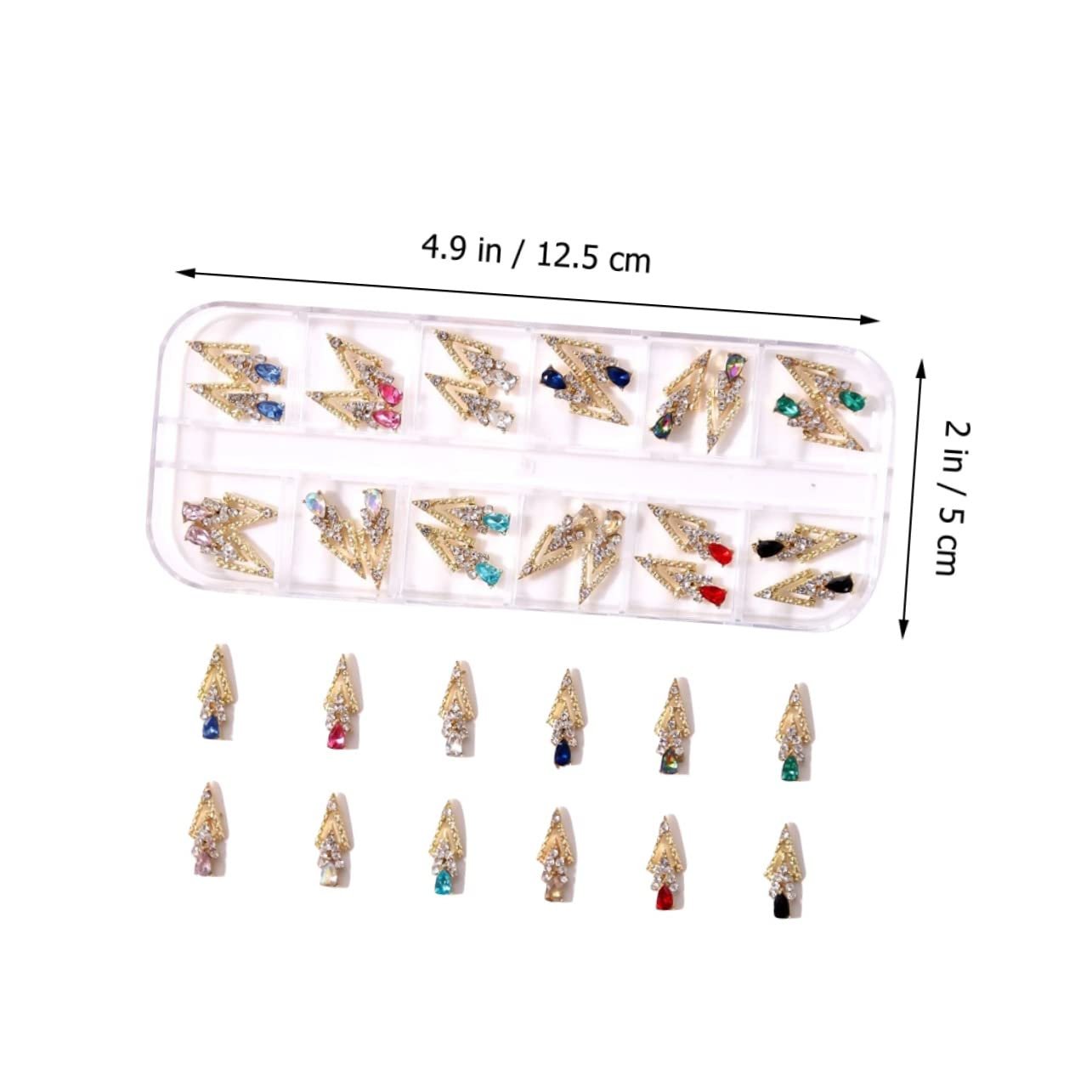 Стрази Дизайн Nagelmit -design Healeved Gl

itter, фото №5