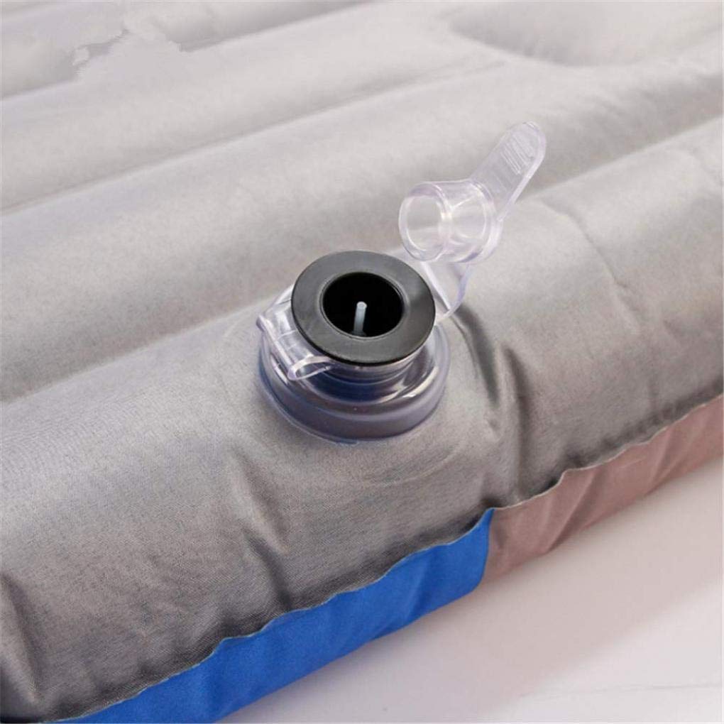 Килимок WANGLXST Outdoor Compact Waterproof Inflatable Camping Air Mattress Blue 74.8 x 27.6 x 4.72 дюймів, фото №4