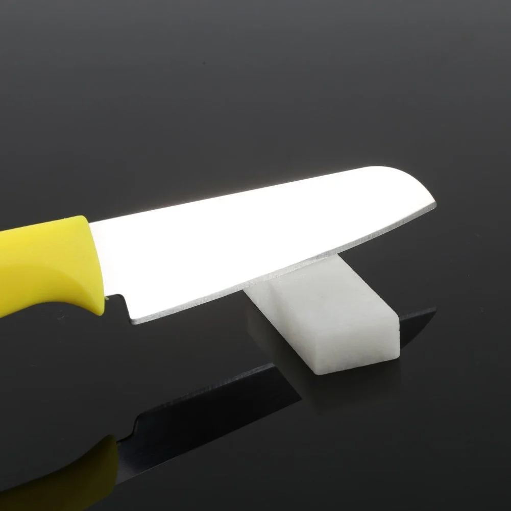 Точильний камінь водний двосторонній 10000 Grit для кухонних ножів та ножиць, фото №7