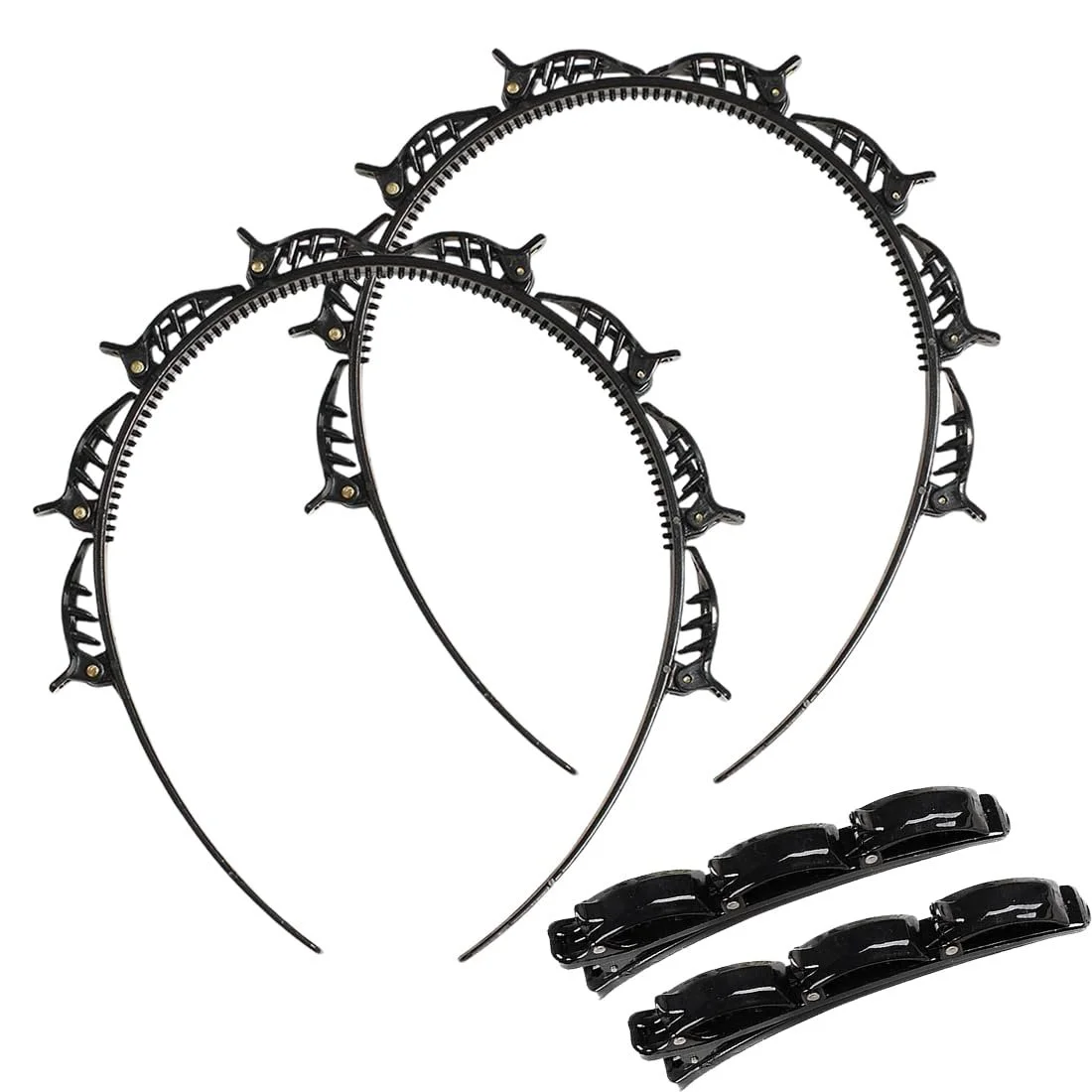 Обруч для волос с 2 зажимами, фото №7 Обруч для волос с 2 зажимами, фото №7