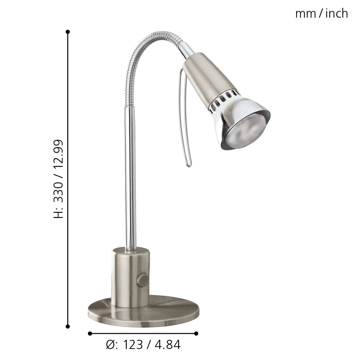 Настільна лампа Eglo 86955 E14 Різнокольорова, фото №2